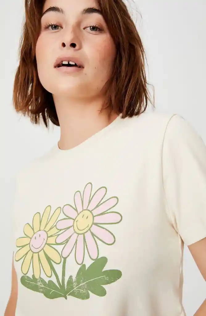 Rhi Rib Crop License Graphic Tee