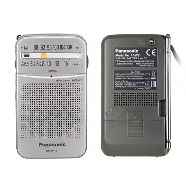 Panasonic Radio Am/Fm Portatil Rf-P50D