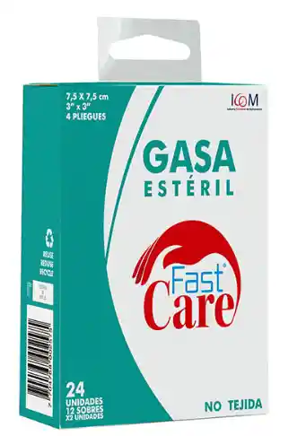 Gasa Fast Care 24 Unds