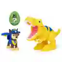 Figura Paw Patrol Chase Dino Tiranosaurio Rescue + Sorpresa