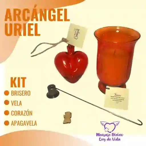 Kit Luz Arcángel Uriel - Abundancia Y Prosperidad