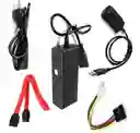 Convertidor Disco Duro Dvd Cd-r Ide Sata 3.5 2.5 A Usb 2.0