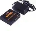 Splitter Hdmi 2 X 1 Multipuerto 2 Salidas + Cargador