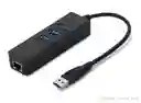 Adaptador Usb 3.0 A Rj45 Gigabit + Hub Usb 3.0, Windows