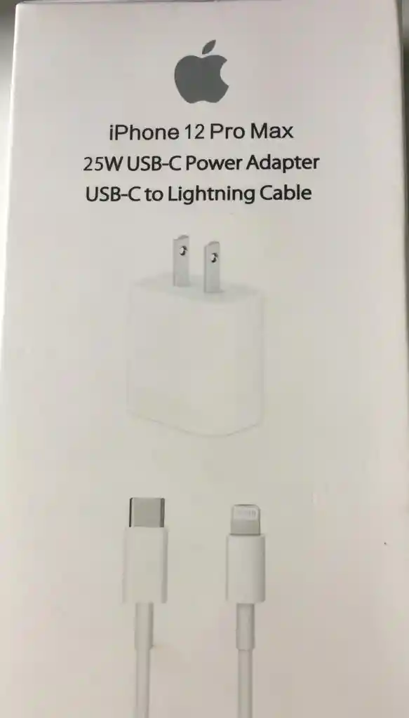 Cargador Iphone 12 Pro Max 25w Tipo C A Iphone