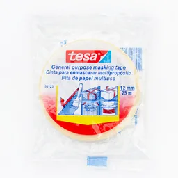 Cinta Tesa Enmascarar 12mm X25 Metros