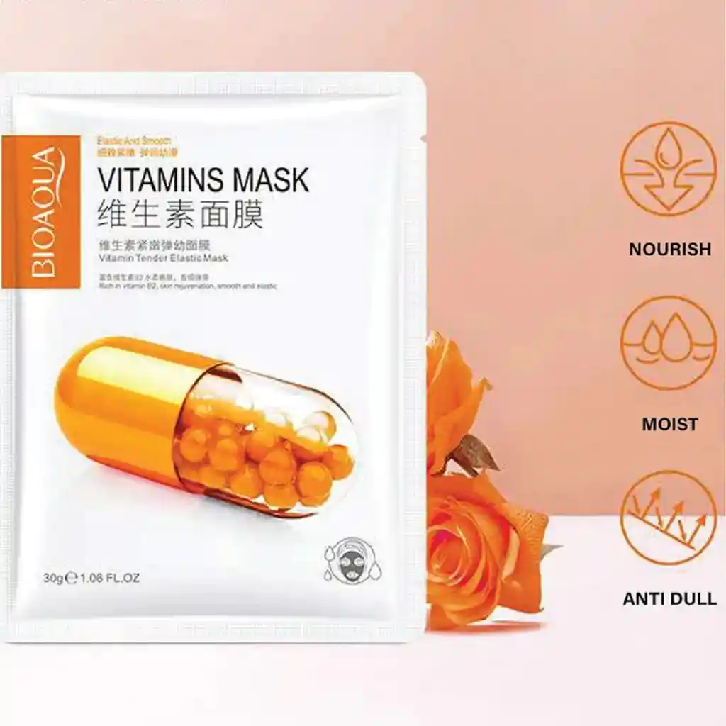 Velo Facial B2 Vitamins Mask Bioaqua