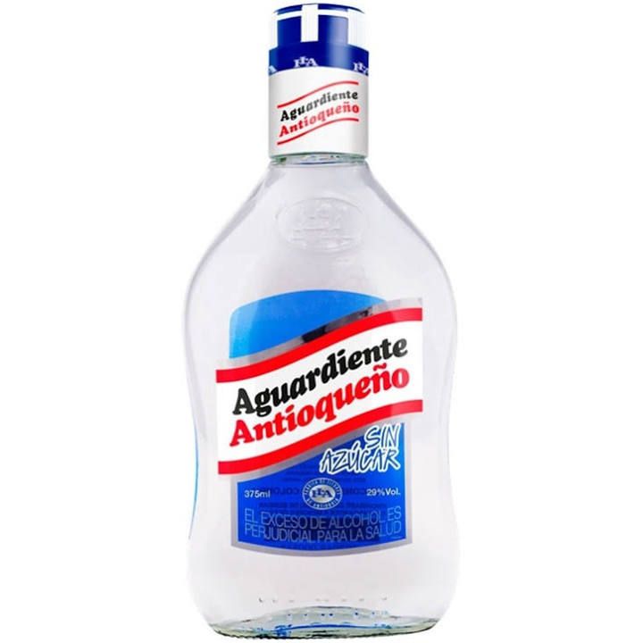Aguardiente Antioqueño Tapa Azul 375 Ml