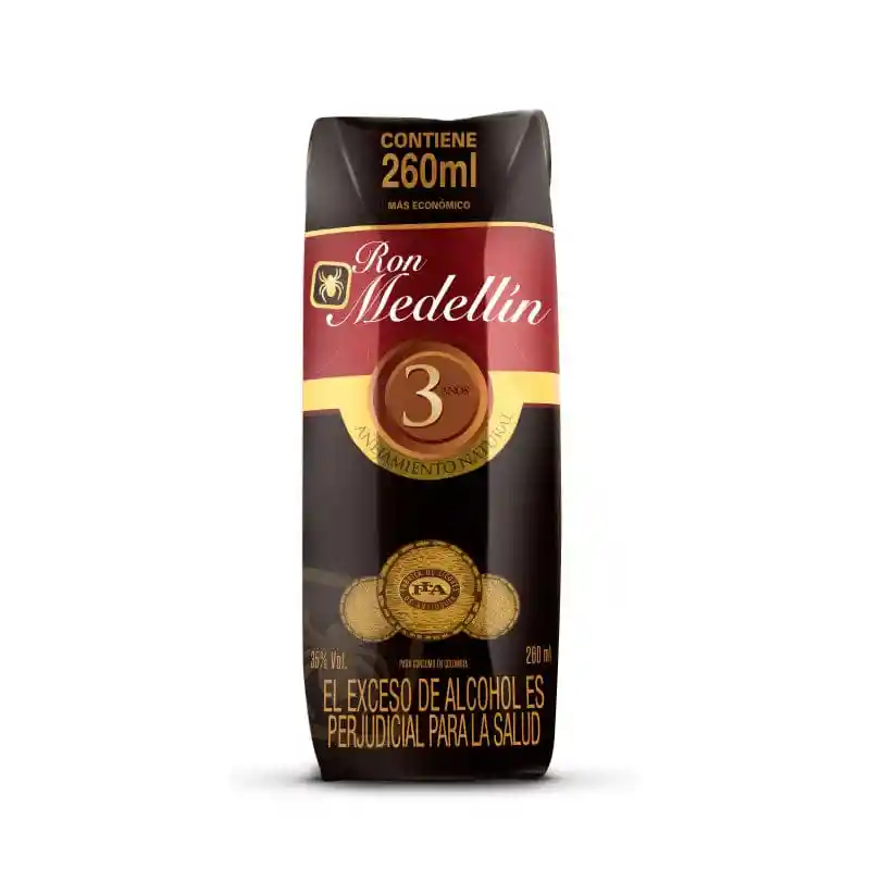 Medellin Ronanejo 3 Anos De 260Ml