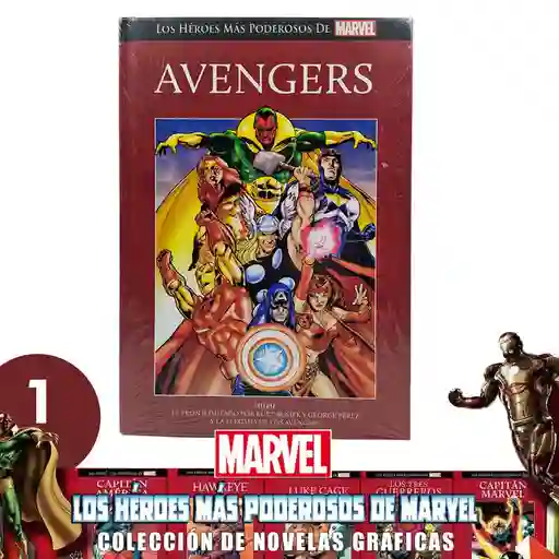 Marvel Novela Grafica Avengers Librocomics Coleccion