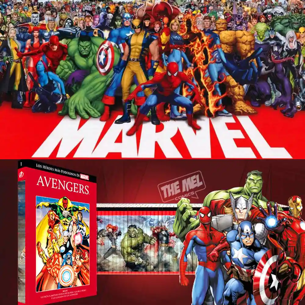 Marvel Novela Grafica Avengers Librocomics Coleccion