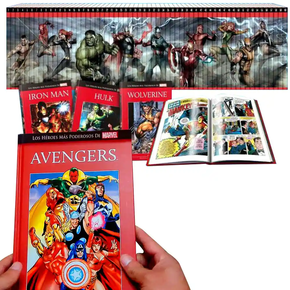 Marvel Novela Grafica Avengers Librocomics Coleccion