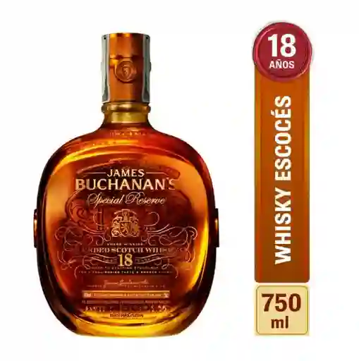 Whisky Buchanans 18 Años Botella 750ml
