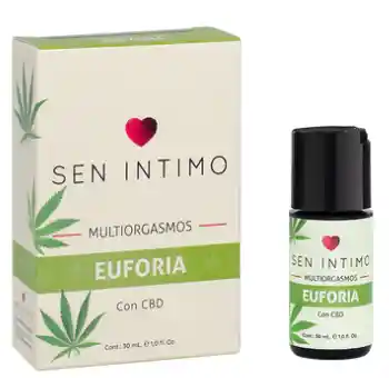 Lubricante Multiorgasmos Euforia De Cannabis X 30ml