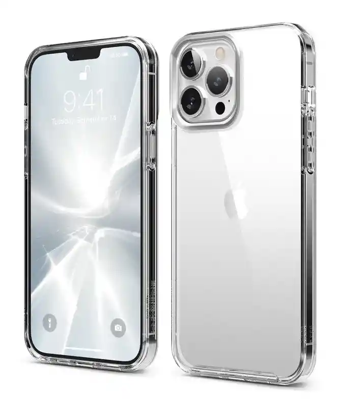 Estuche Para Iphone 13 Pro Hybrid Case Elago Transparente