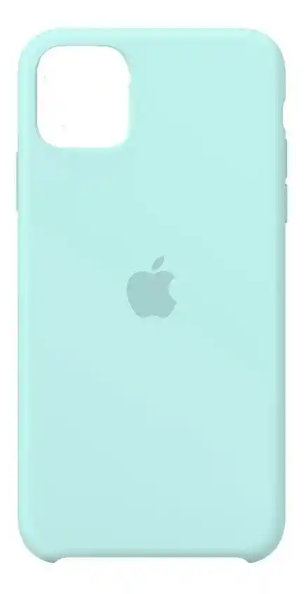 Estuche Silicone Case Iphone 11 Aguamarina