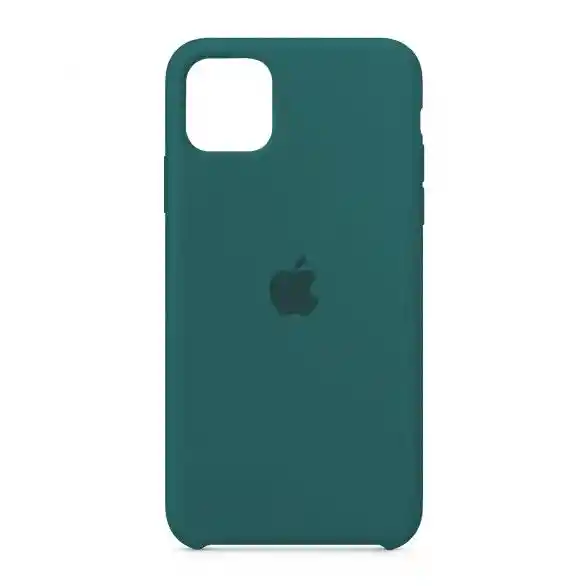 Estuche Silicone Case Iphone 11 Pro Verde Militar