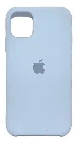 Estuche Silicone Case Iphone 11 Pro Max Azul Claro