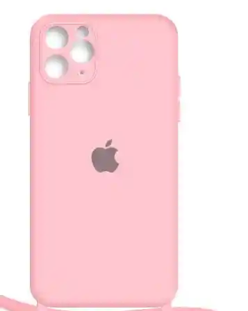 Estuche Silicone Case Iphone 11 Pro Max Rosado