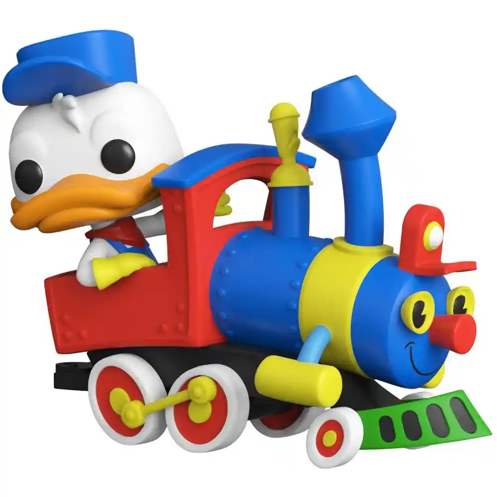 Funko Pop Rides Donald Duck On The Casey Jr (01) - Disneyland 65th