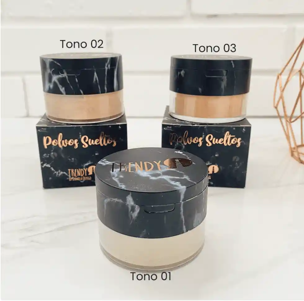  Polvos Sueltos TRENDY Tono 1 