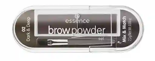 Essence Kit Sombra Para Cejas Vegano Brow Powder 02 2.3g