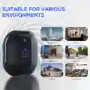 Timbre Inalámbrico Amicoson X2 Impermeable 56 Melodias Led