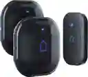 Timbre Inalámbrico Amicoson X2 Impermeable 56 Melodias Led