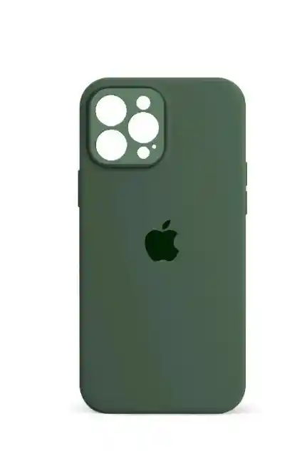 iPhone Estuche Silicone Case13 Pro Verde