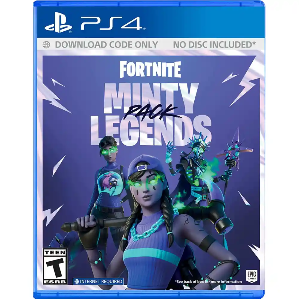 Fortnite Leyendas De Menta Ps4 - Juego Playstation 4