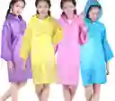 Impermeable De Botones Para Niños / Traje De Lluvia / Carpa De Lluvia Protector De Lluvia / Eva Raincoat