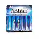 Pilas Blister X12aa Alcalina Voltek 1.5v Buena Duracion