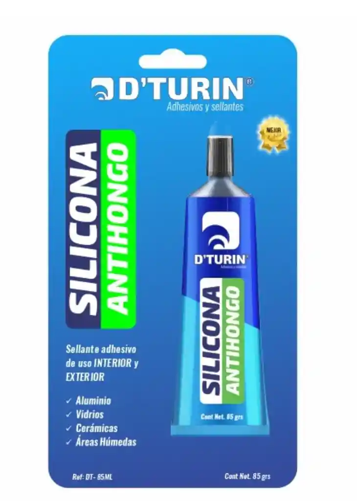 Silicona Transparente Antihongos 85gr