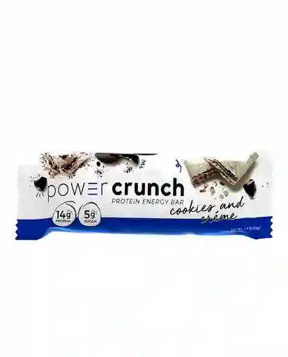 barra de proteina cookies and creme powerCrunch 40 gr