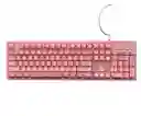 Teclado G25 De Membrana Rosa+ Pad Mouse Xl 80cm*30cm Onikuma