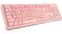 Teclado G25 De Membrana Rosa+ Pad Mouse Xl 80cm*30cm Onikuma