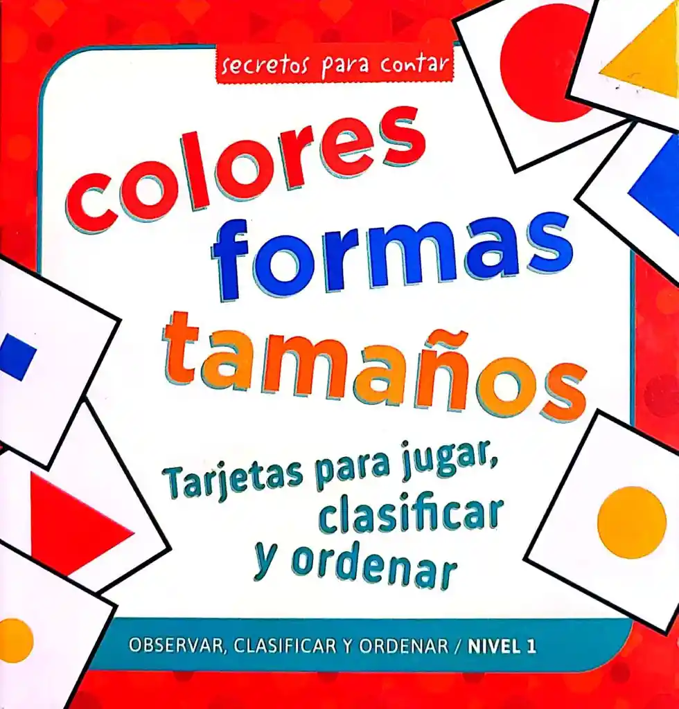 Juego De Mesa Didactico Para Niños Colores Formas Y Tamaños