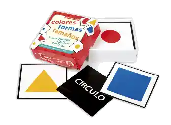 Juego De Mesa Didactico Para Niños Colores Formas Y Tamaños