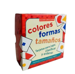 Juego De Mesa Didactico Para Niños Colores Formas Y Tamaños