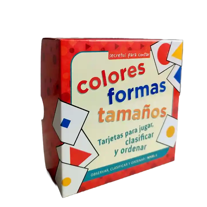 Juego De Mesa Didactico Para Niños Colores Formas Y Tamaños