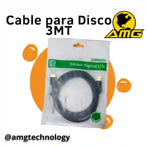 Ugreen Cable Para Disco 3.0 3mt