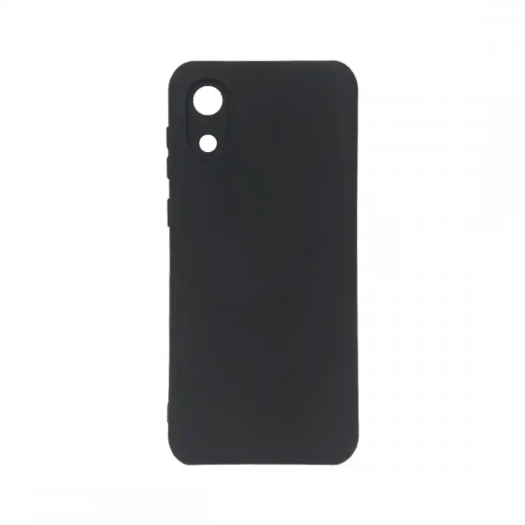 Estuche Silicone Case Samsung A03 Core Negro