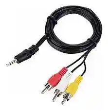 Cable Rca 3 X 1 De 1.5 Metros