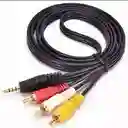 Cable Rca 3 X 1 De 1.5 Metros