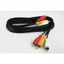 Cable Rca 3 X 3 De 1.5 Metros