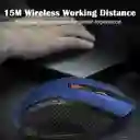Mouse Inalambrico Style Gamer Azul
