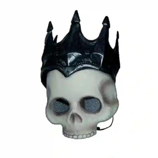 Mascara Rey Muerte - Dark Halloween Disfraz Fiesta