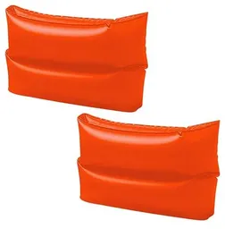 Flotador De Brazos Inflable Braceras Naranja Intex 19cm X 19cm