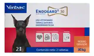 Endogard 30 Antiparasitario Para Perro Grande