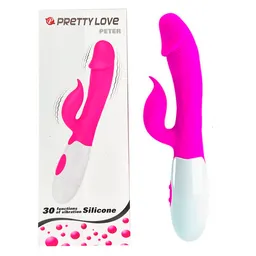 Estimulador Del Clitoris Y Vagina Peter Pretty Love Vibrador 30 Funciones